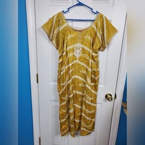 Handmade embroidered Dress Size XL